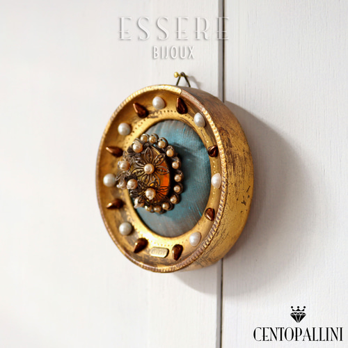 ☆一点もの☆ヴィンテージ・フィリグリーフラワーとパールで彩られた