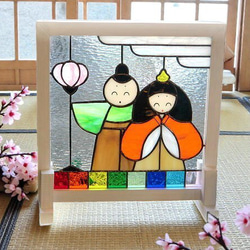 アンティークガラス ステンドグラス パネル rose ローズ その他