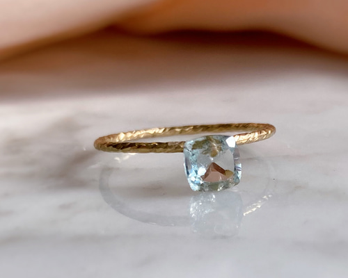Prana candy gem ✴︎アクアマリン ✴︎k14gfリング 指輪・リング PR