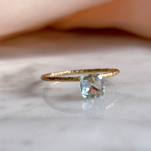 Prana candy gem ✴︎アクアマリン ✴︎k14gfリング 指輪・リング PR