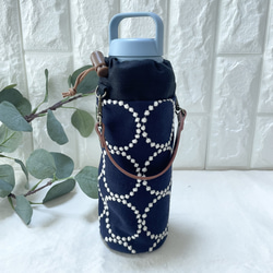 ラスト1点！ミナペルホネン dopタンバリン メガネケース navy メガネ