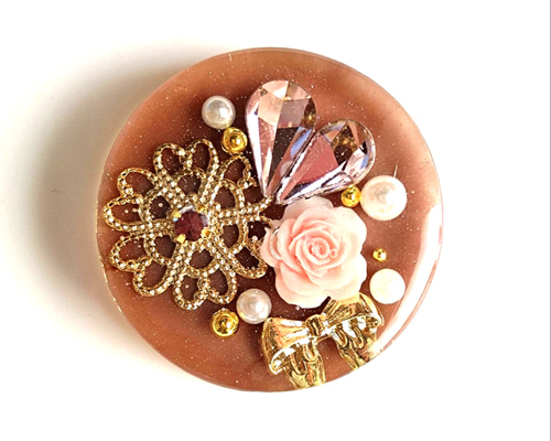 ヘアゴム レジン ハート バレンタイン 731 ヘアゴム f.flower 通販