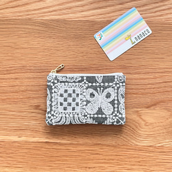 mina perhonen jungle relief A6 ミナペルホネン の刺繍生地 ブック