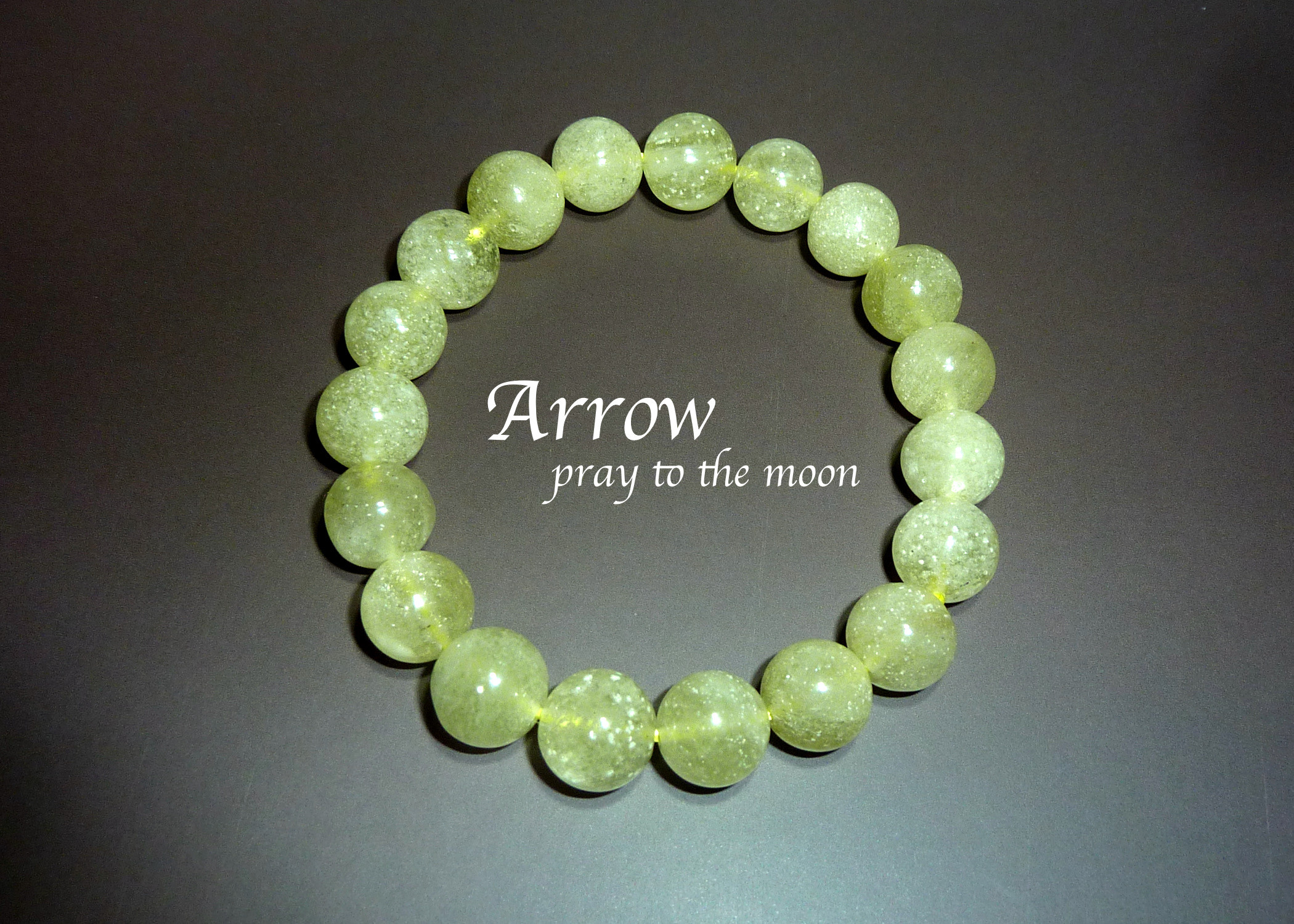 カルマを浄化＊リビアングラスブレスレット＊鑑別書付き