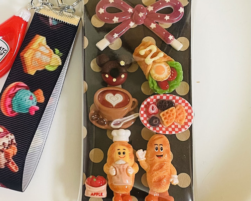 ガチャ詰めポーチ じゃらじゃらキーホルダー キーホルダー バッグ