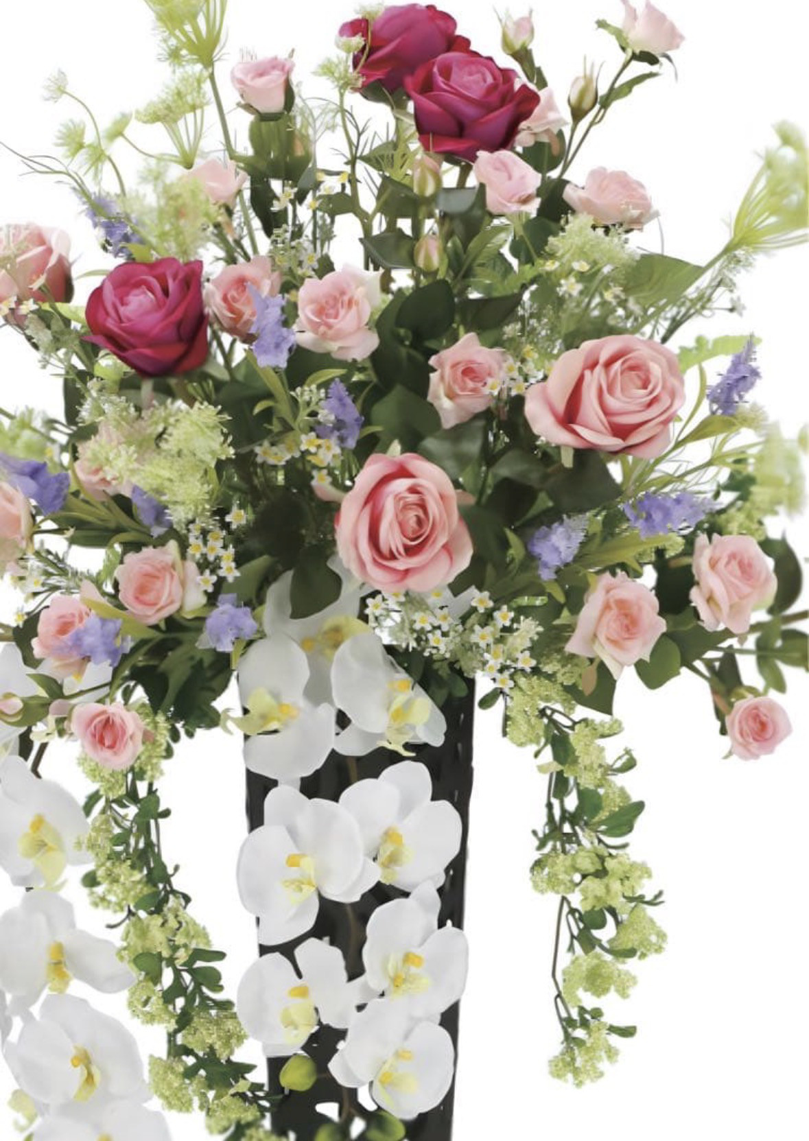 光触媒　人工観葉植物　フェイクグリーン　レシオクイーンスタンド1.2m