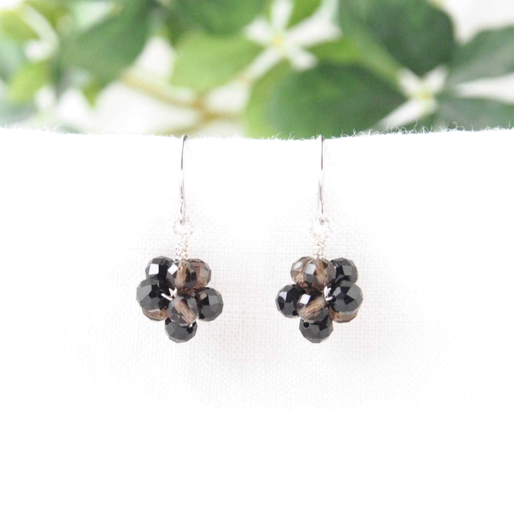 Black Shine Particles（スモーキークォーツ×ブラックスピネル