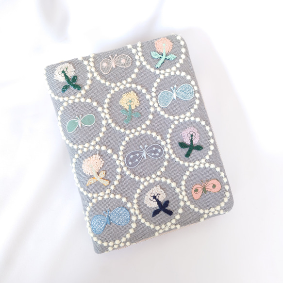 ✿2026/01完成確認用 マルチケース 母子手帳ケース タンバリン グレー