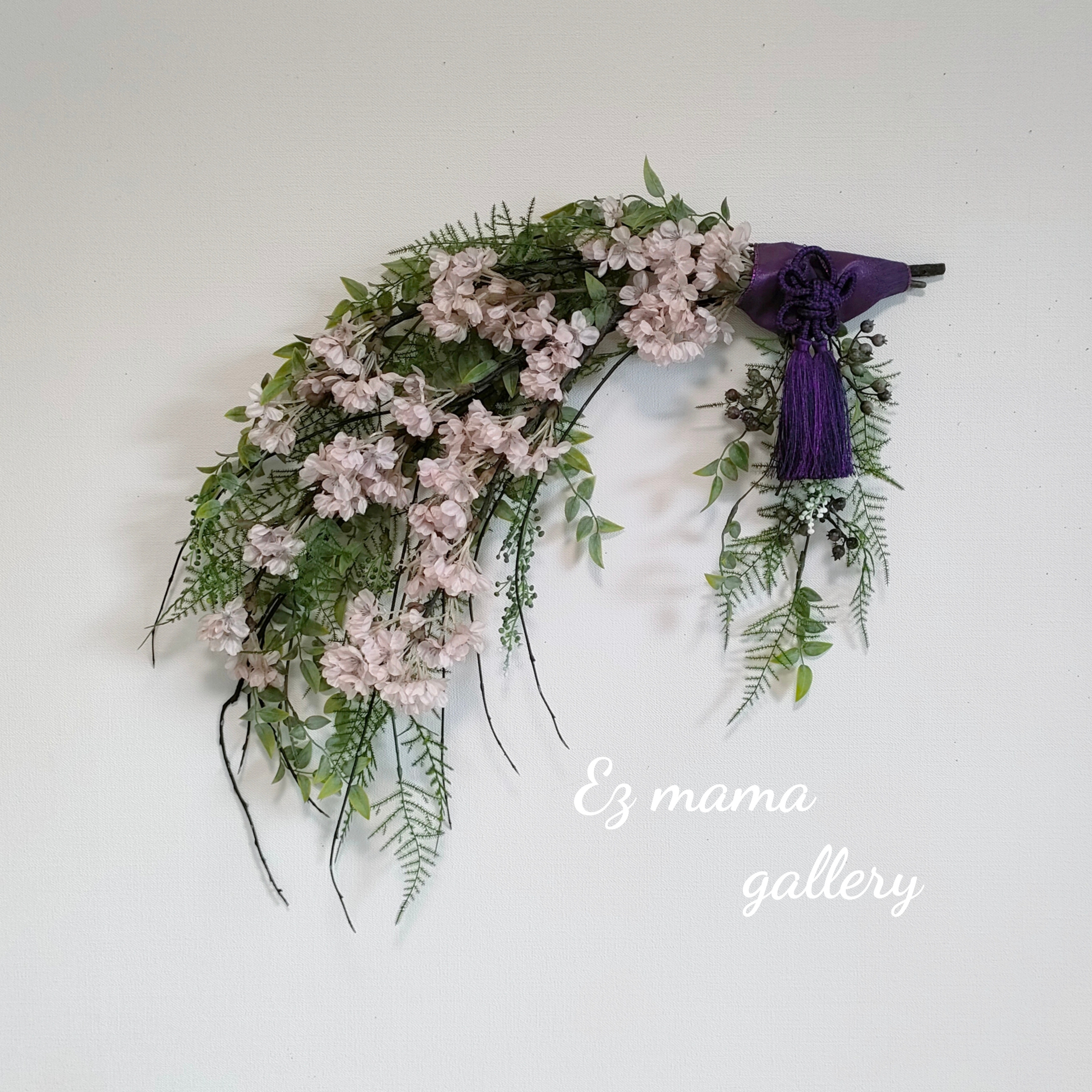 桜のスワッグ アーティフィシャルフラワー+スワッグ 「桜2026」 creema限定 新作 春限定