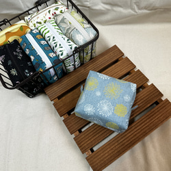 クラフトバンドの蓋付き小物入れ エコクラフト 紙バンド その他