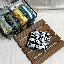 クラフトバンドの蓋付き小物入れ エコクラフト 紙バンド その他