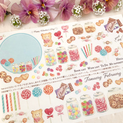 チェリースイーツ フレークシール シール・ステッカー haruiro 通販