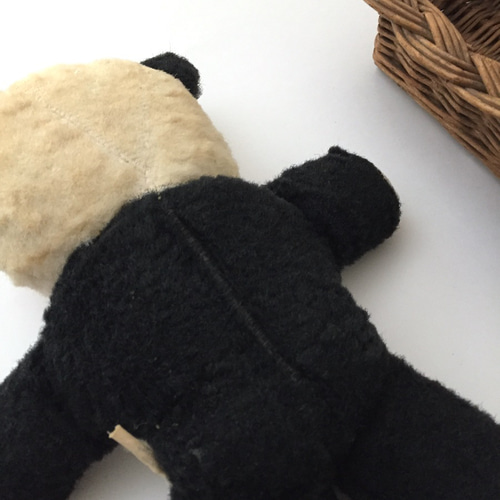 アンティークパンダのぬいぐるみ パンダパペット テディベア ギフト