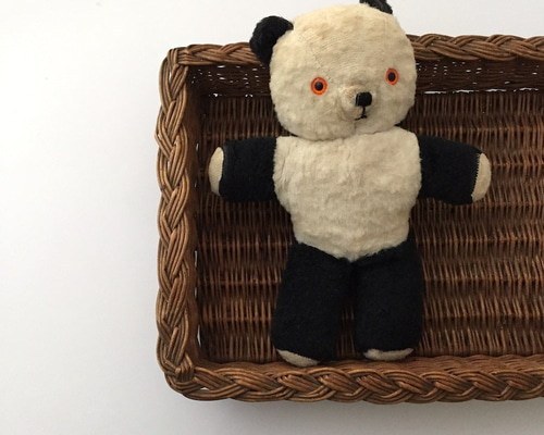 アンティーク　パンダ　ぬいぐるみ　ハンドメイド　ヨーロッパ　ヴィンテージ　ドール a79fcf1a4b2895ed79f5731c0fa38a
