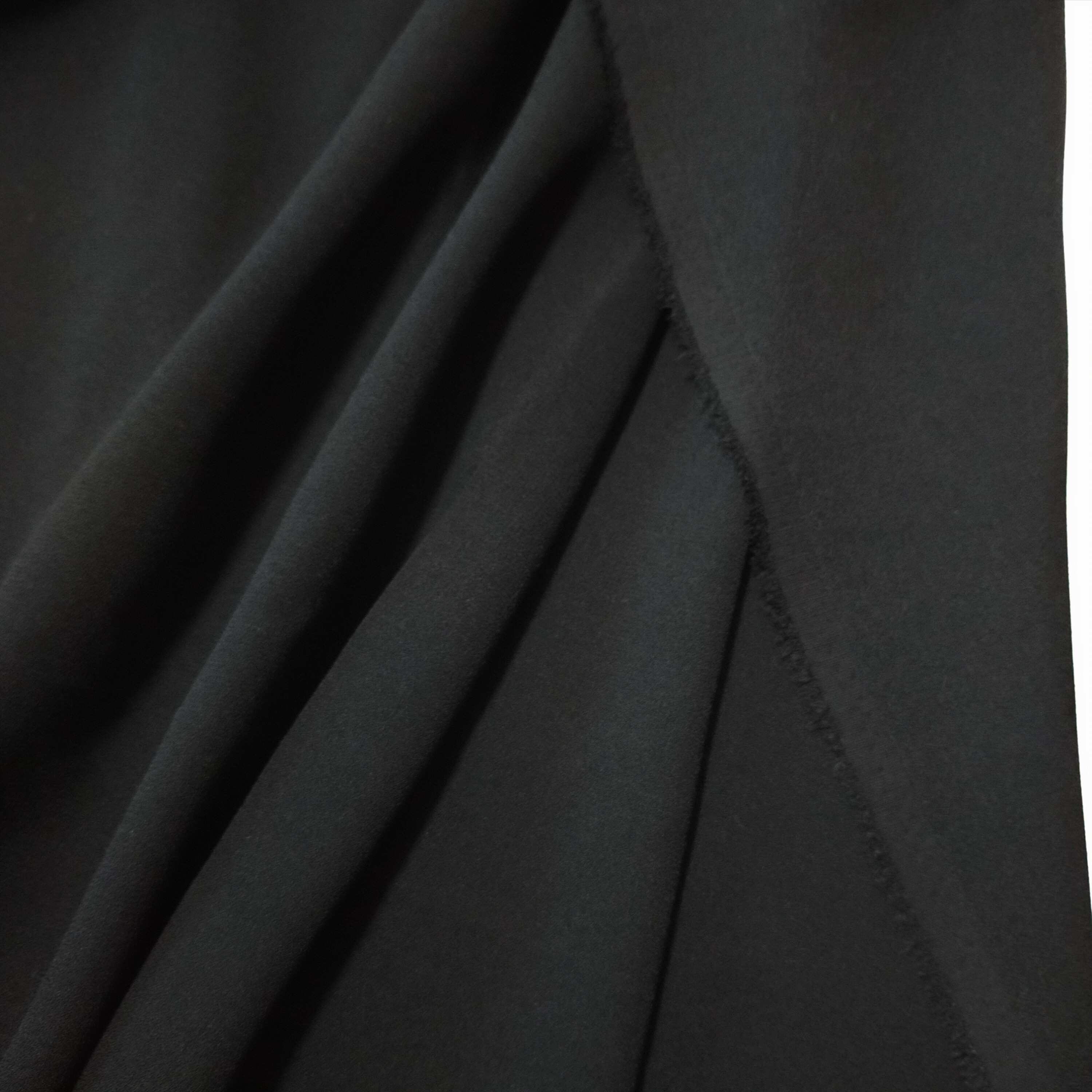 ⁂受注製作*ブラックフォーマル*アンサンブル*フレンチワンピ+ボレロ*黒ジョーゼット*裏付き*卒業式*M〜L*送料無料㊳