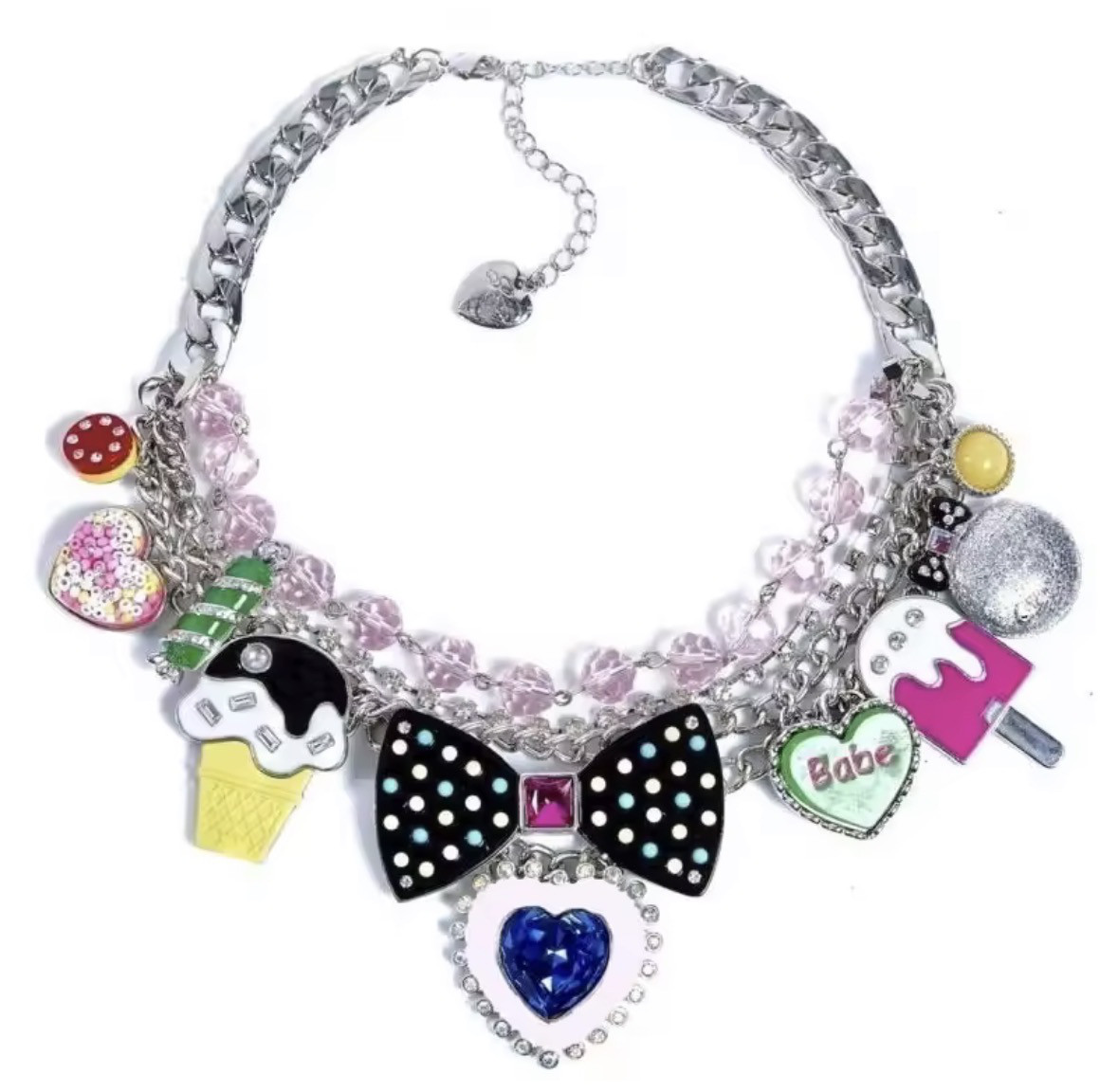 毎日ワクワク【着けるアート】 お花のネックレス 太陽のような アート ジュエリー ネックレス ＃ 大人可愛い