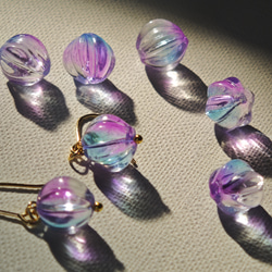 再販✖️23 メルティハート 赤 溶けたハート ピアス イヤリング