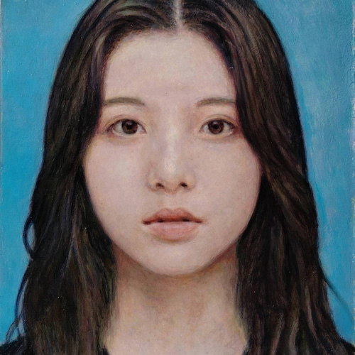 ◇【しらないせかいのしらないひと】 ◇絵画F0号 原画販売 アクリル