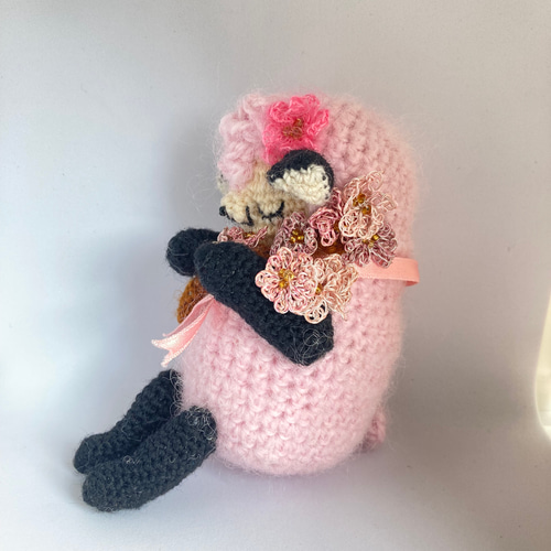 花束 さくらちゃん ⭐︎桜花爛漫2025⭐︎チャリティ あみぐるみ