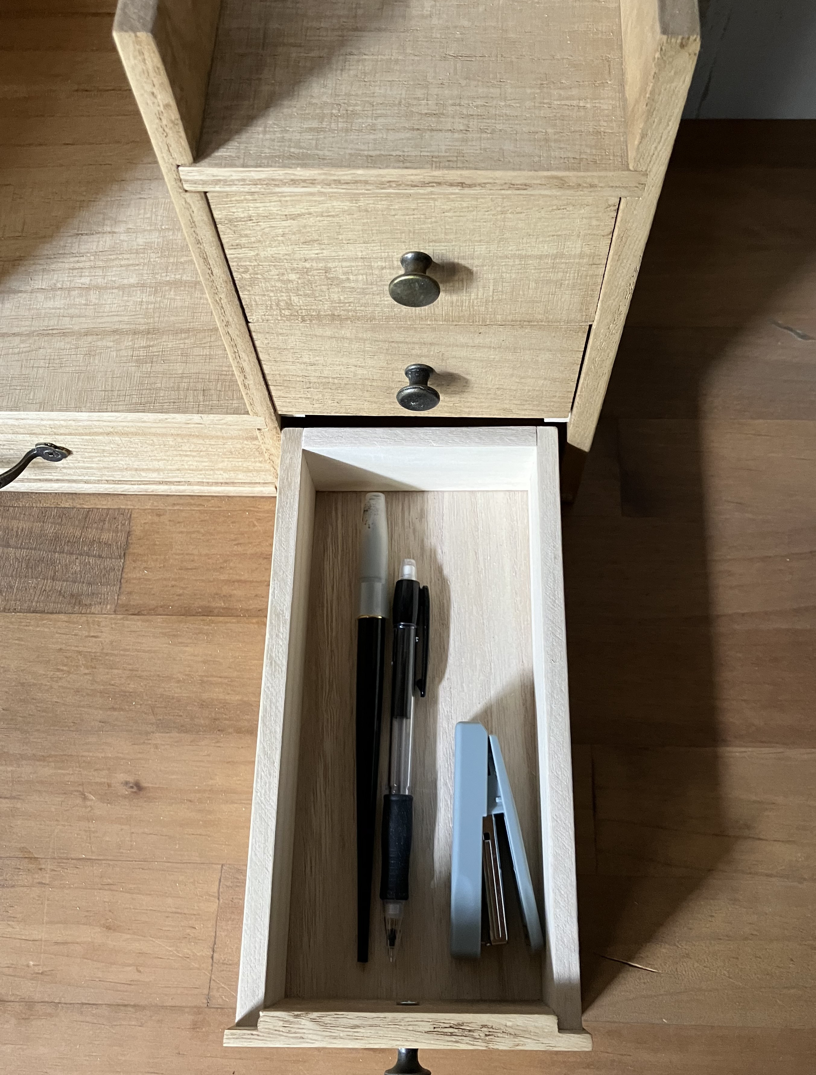 日常をやさしく整える　木製の卓上収納