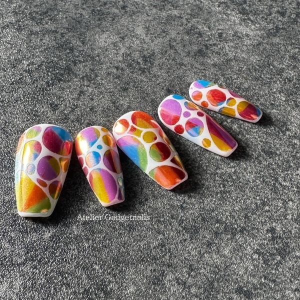 ネイルチップ／ネイルアート／Prismatic Cells