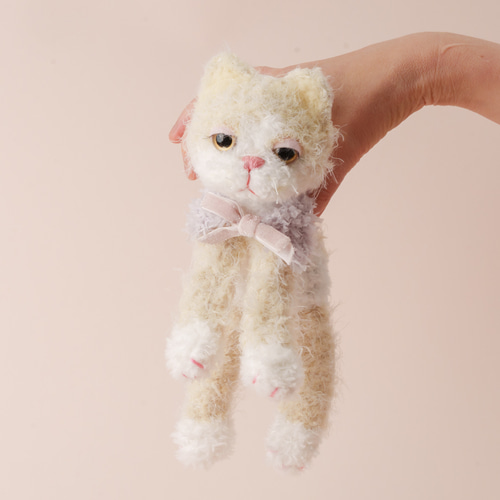 癒されネコのあみぐるみ<MIMIねこぐるみ>こねこのリリちゃん