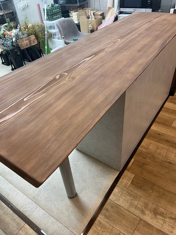 ワイド210  受付カウンター　作業台　レジカウンター　レジ台 8枚目の画像