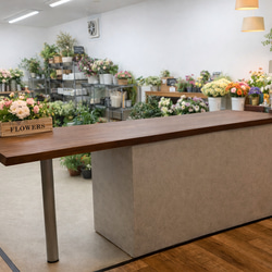 ワイド180   受付カウンター　作業台　レジカウンター　レジ台 1枚目の画像