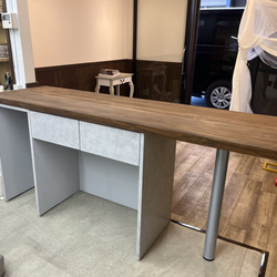 ワイド180   受付カウンター　作業台　レジカウンター　レジ台 2枚目の画像