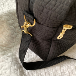 nubi+名入れ刺繍　選べる　通園バッグ　H21W25D10 8文字以内　ヌビバッグ　ヌビショルダー　 4枚目の画像