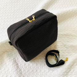 nubi+名入れ刺繍　選べる　通園バッグ　H21W25D10 8文字以内　ヌビバッグ　ヌビショルダー　 3枚目の画像