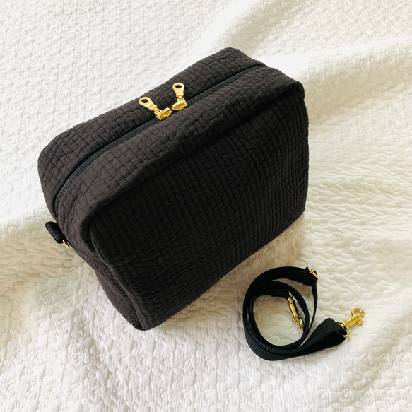 nubi+名入れ刺繍　選べる　通園バッグ　H21W25D10 8文字以内　ヌビバッグ　ヌビショルダー　 3枚目の画像