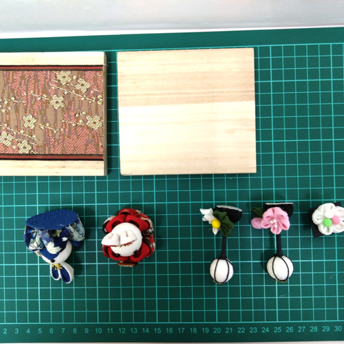 ひなまつり 大人可愛いお雛様 つまみ細工 ひな人形・雛飾り himadare