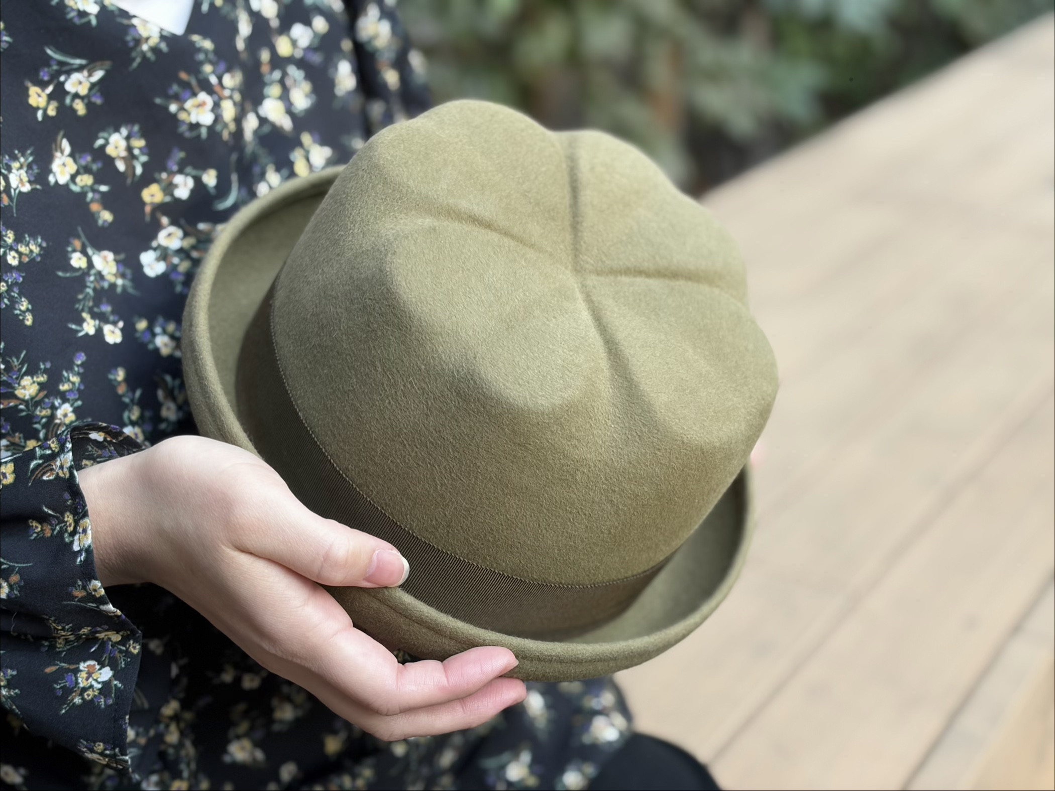 【受注生産】四葉のクローバーハット