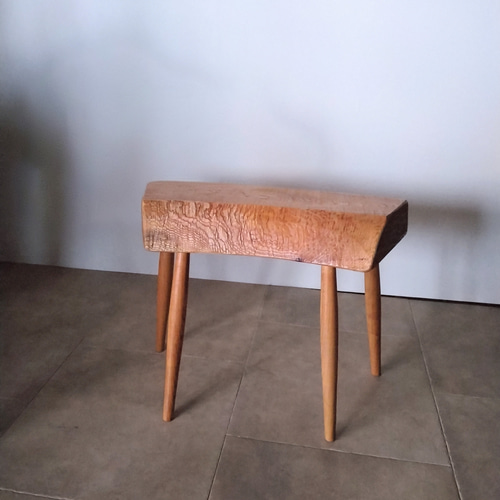 自然木のベンチ ④ スツール・サイドテーブル・ディスプレイ ソファ