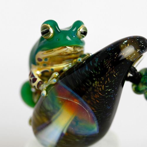 Frog（カエル）キノコネックレス602 ネックレス・ペンダント mahao