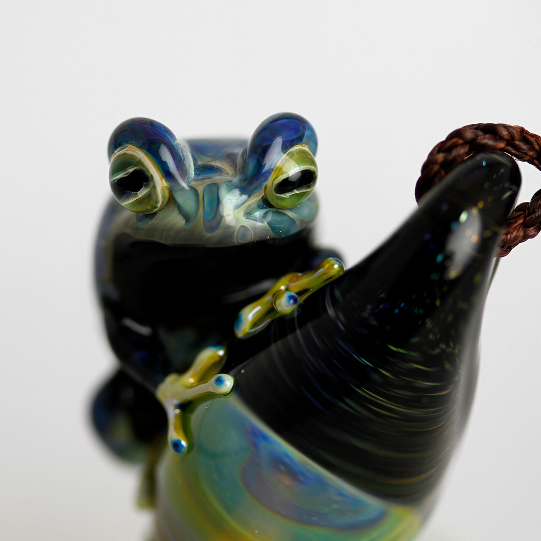 Frog（カエル）キノコネックレス603