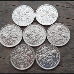 英国 イギリス 1965年 ブリティッシュ クラウン コイン 5シリング 28g