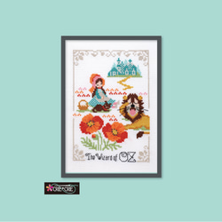 ♥クロスステッチで刺すポケットティッシュケースキット