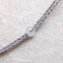 フローライトマクラメネックレスmac445天然石エスニックアジアンエキゾチック金属アレルギーフリーのアクセサリー 6枚目の画像