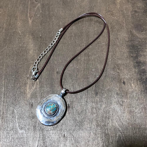 ターコイズマウンテン ターコイズ シルバー ネックレス ペンダント