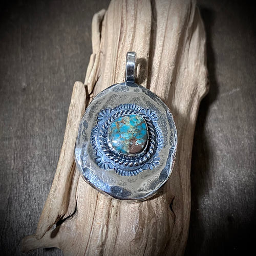 ターコイズマウンテン ターコイズ シルバー ネックレス ペンダント