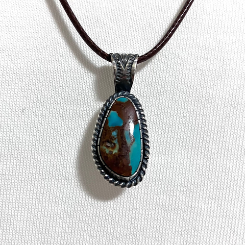 ターコイズマウンテン ターコイズ シルバー ネックレス ペンダント