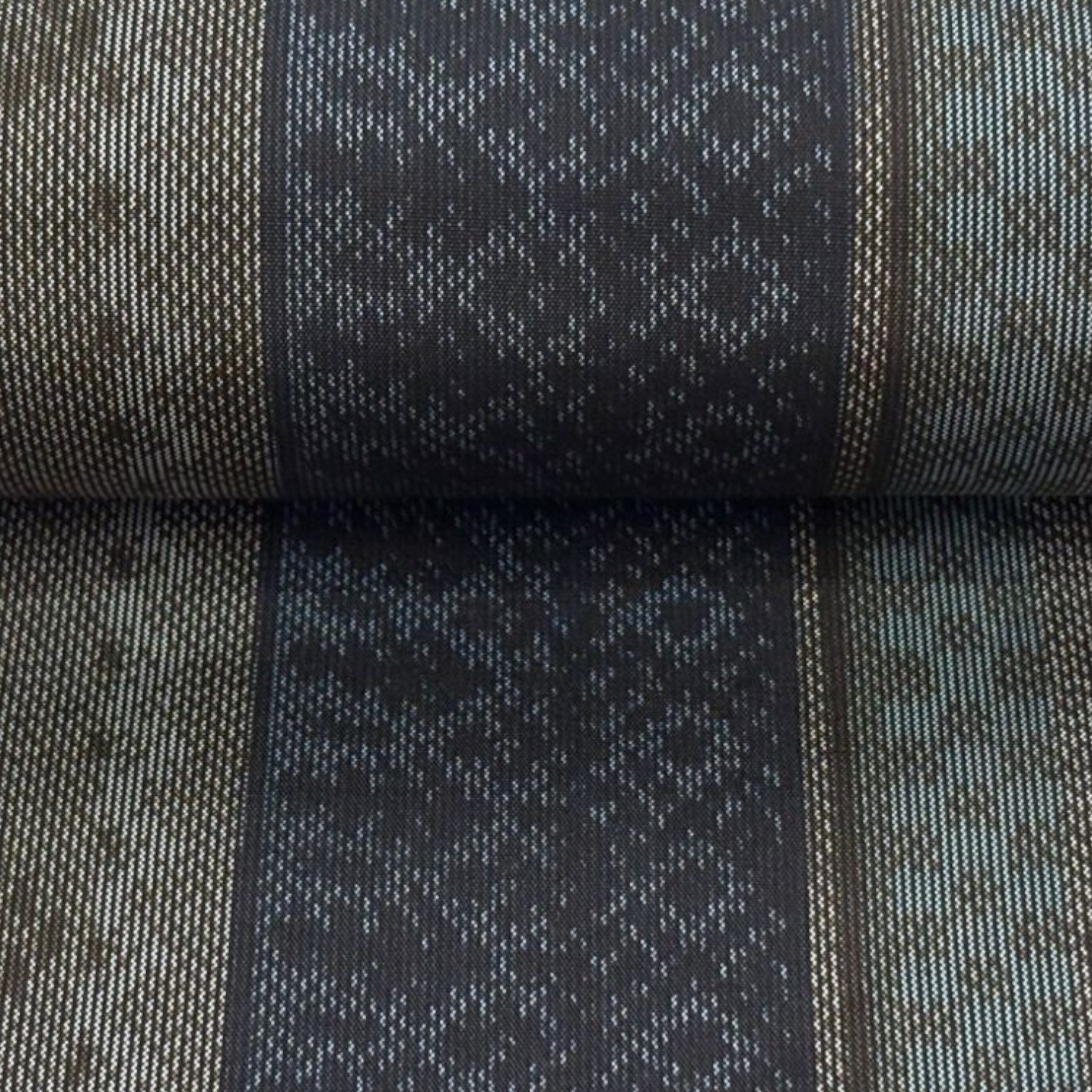 *着物反物*　小紋万寿菊と大島紬　大人の兵児帯　465cm