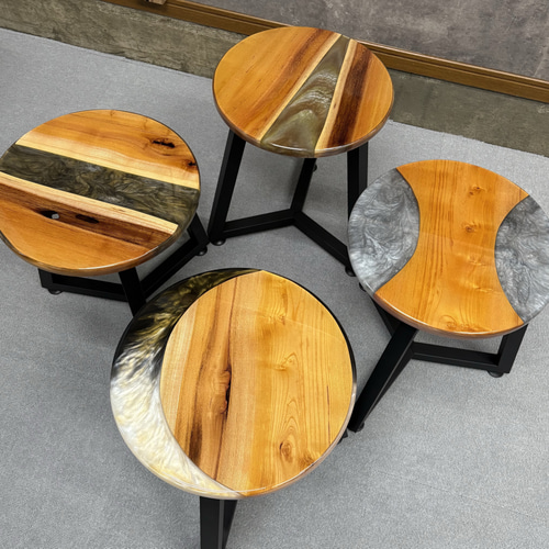 レジンサイドテーブル レジンサイドテーブル01L | ichibuya