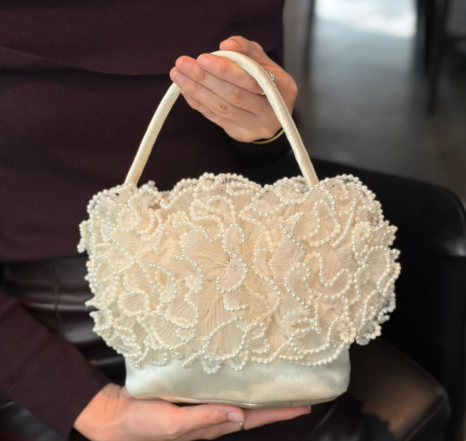 ♡クラッチバッグ　可愛いパーティーバッグ9～14日届け送料込み