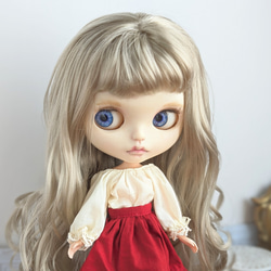 1287※ブライスアウトフィット※1/6ドール※冬服※グレーのウールの