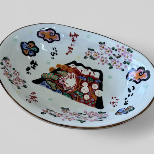 ◇単品◇富士日記 カレー皿 全2色（陶器 和食器 皿 お茶碗 ギフト
