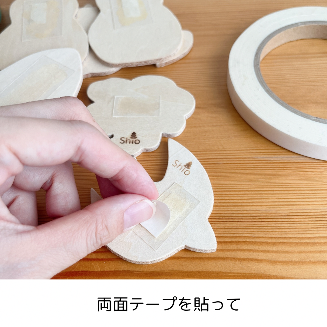 春のインテリアセット「チューリップ」「２羽の鳥さん（ブラウン）」「木のいちりんflower vase」ドライフラワー