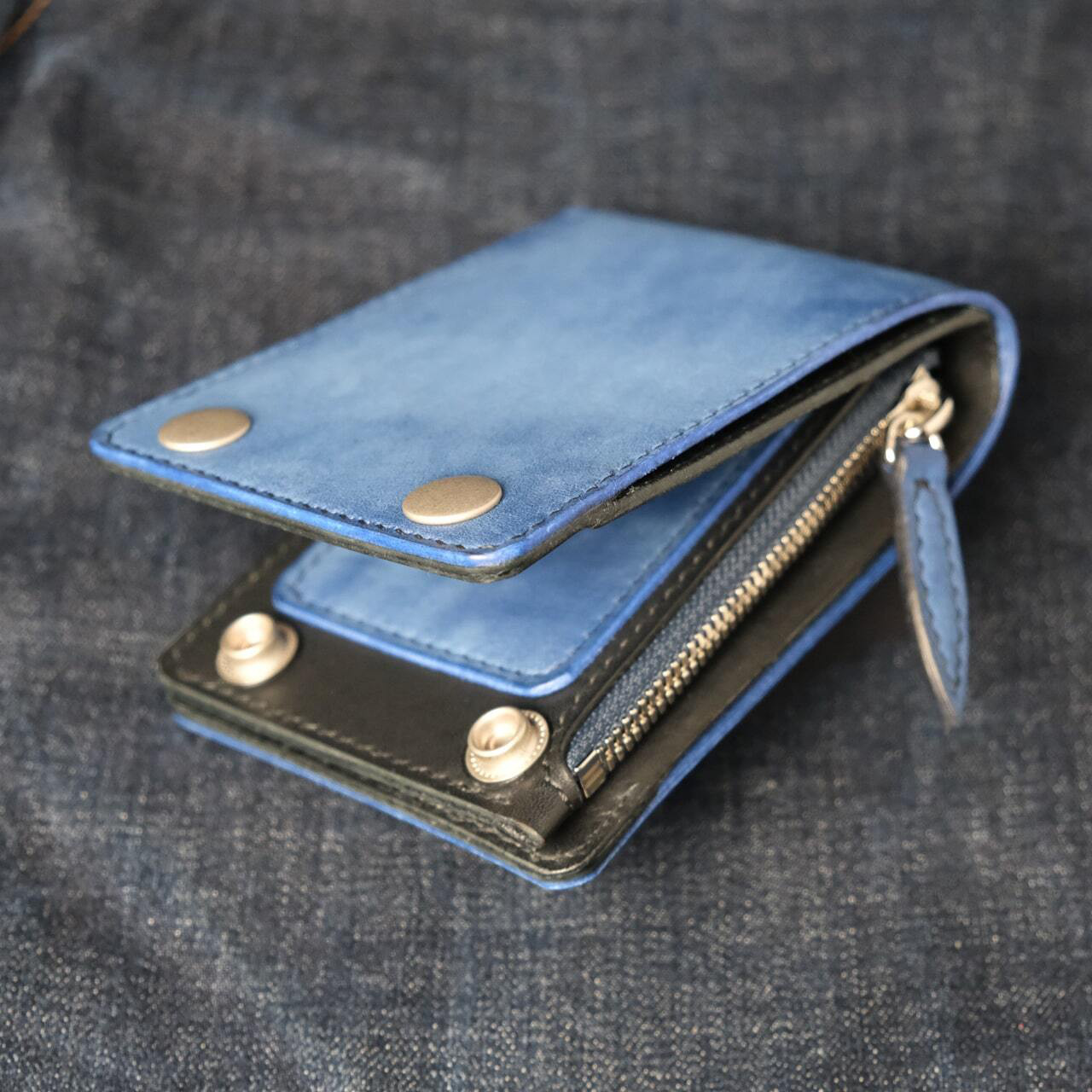 受注生産 二つ折りトラッカーウォレット S03-CHRB-S